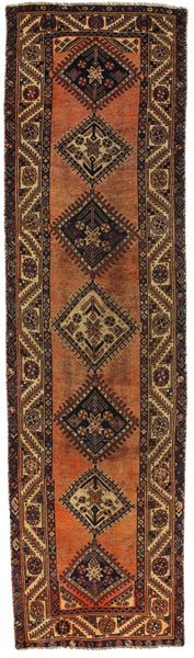 Enjelas - Hamadan Персийски връзван килим 400x113