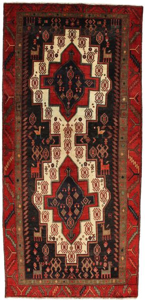 Senneh - Kurdi Персийски връзван килим 293x136
