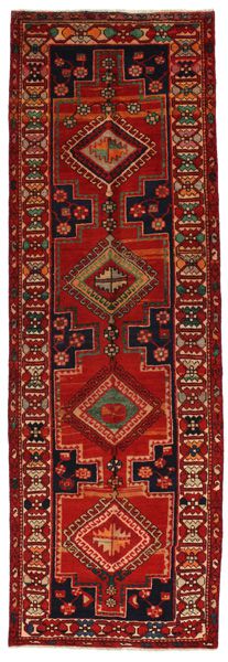 Senneh - Kurdi Персийски връзван килим 336x110