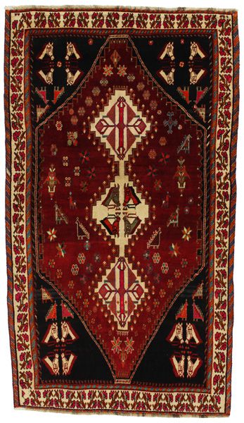 Qashqai - Shiraz Персийски връзван килим 266x148