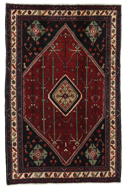 Qashqai Персийски връзван килим 222x144