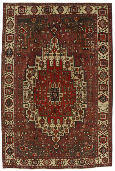 Bakhtiari Персийски връзван килим 297x202