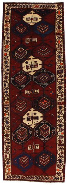 Lori - Qashqai Персийски връзван килим 400x142