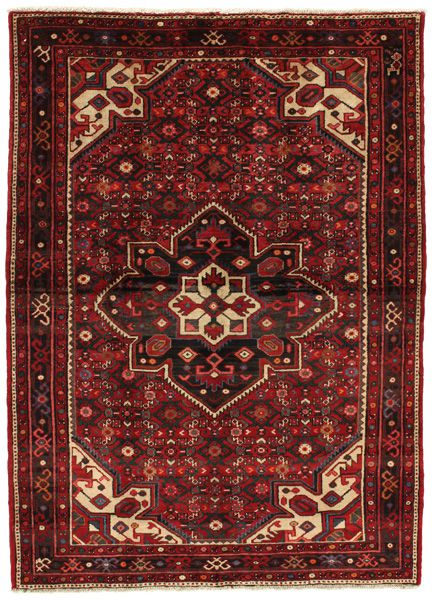 Hosseinabad - Hamadan Персийски връзван килим 216x156