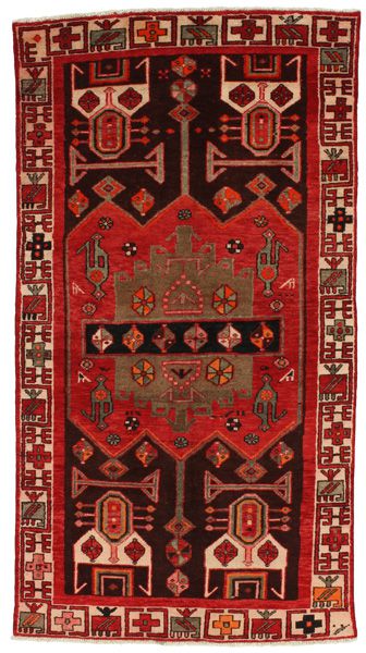 Koliai - Kurdi Персийски връзван килим 223x120