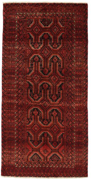 Baluch - Turkaman Персийски връзван килим 218x108
