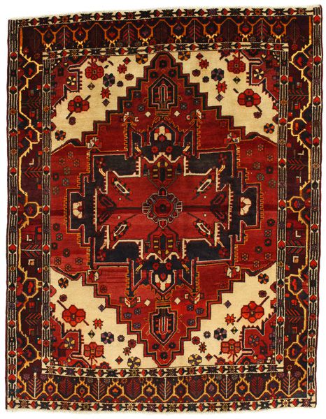 Bakhtiari Персийски връзван килим 210x162