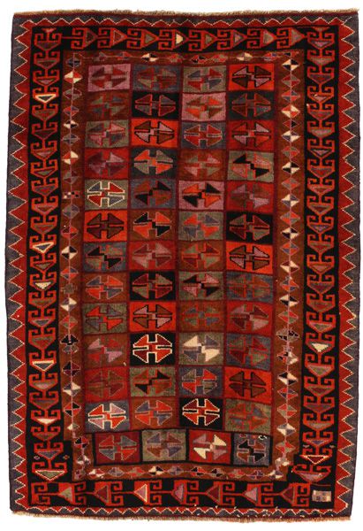 Bakhtiari - Qashqai Персийски връзван килим 212x145