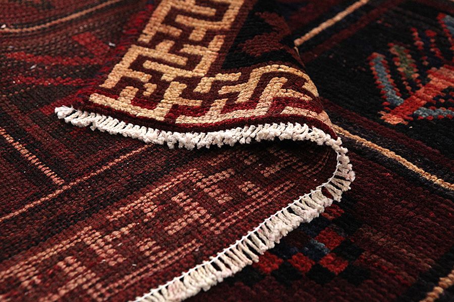 Bakhtiari - Lori Персийски връзван килим 242x152 - Снимка 4