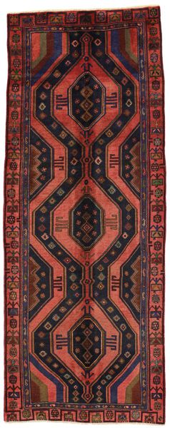 Afshar - Sirjan Персийски връзван килим 358x134