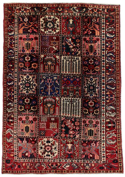 Bakhtiari Персийски връзван килим 223x157