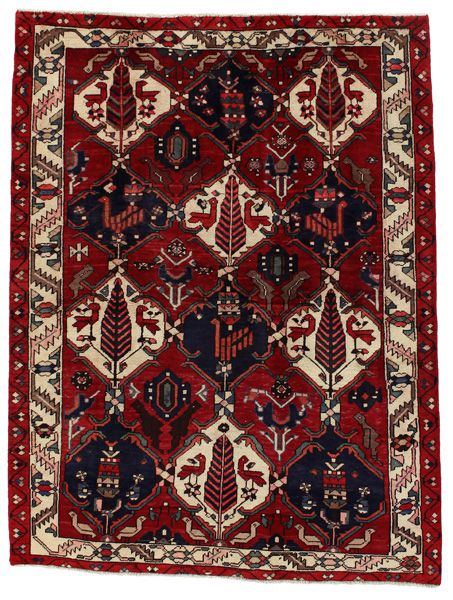 Bakhtiari Персийски връзван килим 205x156
