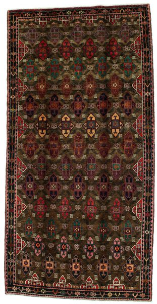 Bijar - Kurdi Персийски връзван килим 291x146