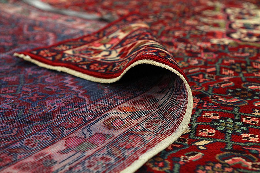 Hosseinabad - Hamadan Персийски връзван килим 310x150 - Снимка 4