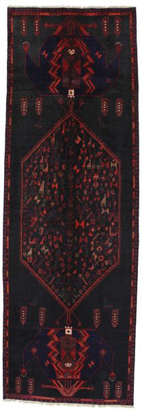 Zanjan - Hamadan Персийски връзван килим 370x125