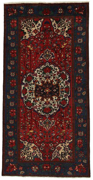 Bakhtiari Персийски връзван килим 307x156