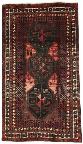 Afshar - Sirjan Персийски връзван килим 245x137