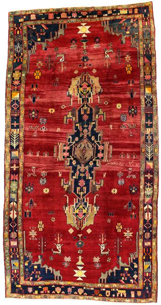 Lilian - Sarouk Персийски връзван килим 414x208