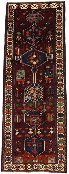 Bakhtiari - Qashqai Персийски връзван килим 410x150