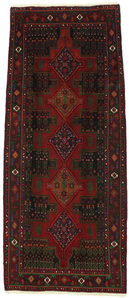 Senneh - Kurdi Персийски връзван килим 355x143