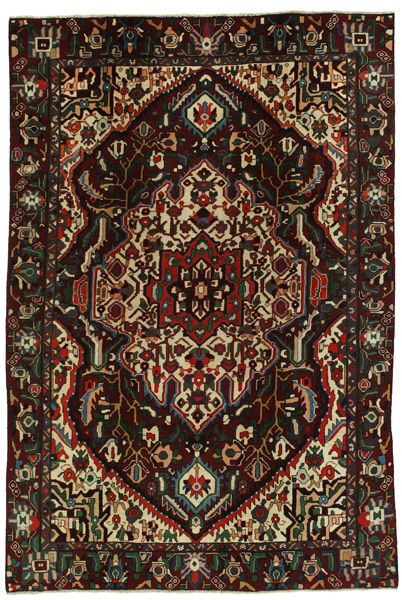 Bakhtiari Персийски връзван килим 282x192