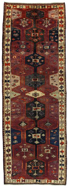 Bakhtiari - Lori Персийски връзван килим 400x135