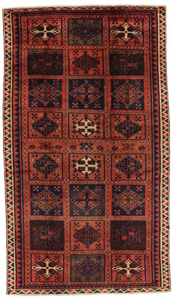 Bakhtiari Персийски връзван килим 258x146