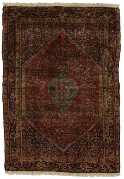 Bijar Персийски връзван килим 165x114