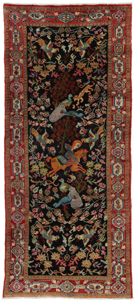 Farahan Персийски връзван килим 303x130