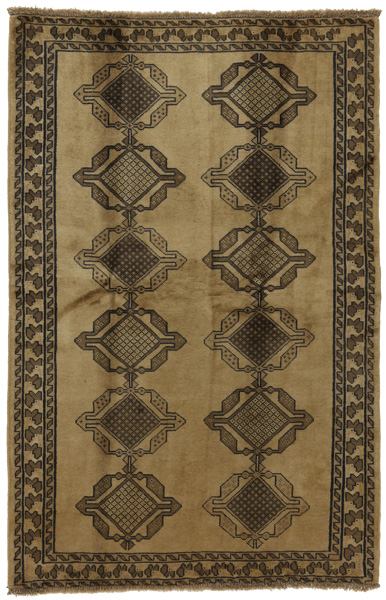 Gabbeh - Qashqai Персийски връзван килим 192x125