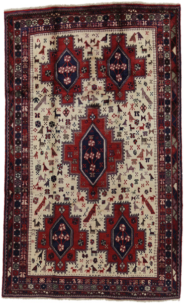 Afshar - Sirjan Персийски връзван килим 247x148