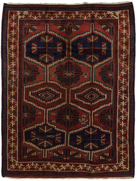 Lori - Bakhtiari Персийски връзван килим 212x165