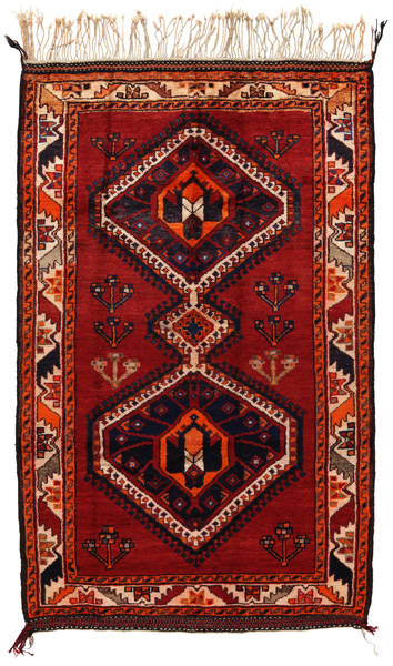 Qashqai Персийски връзван килим 215x138