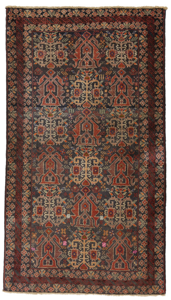 Baluch - Turkaman Персийски връзван килим 175x97