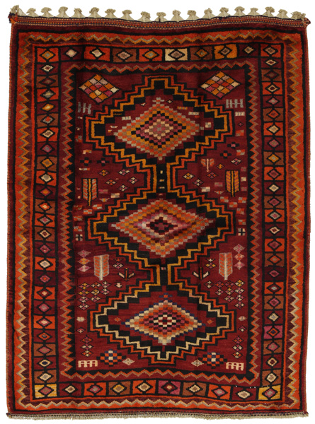 Qashqai Персийски връзван килим 190x140