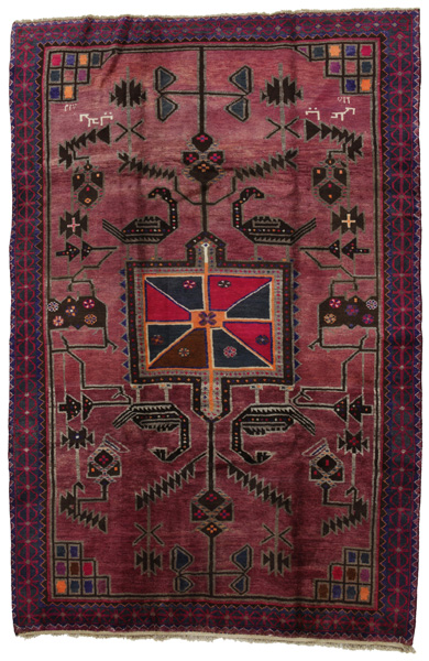 Lori - Bakhtiari Персийски връзван килим 247x165
