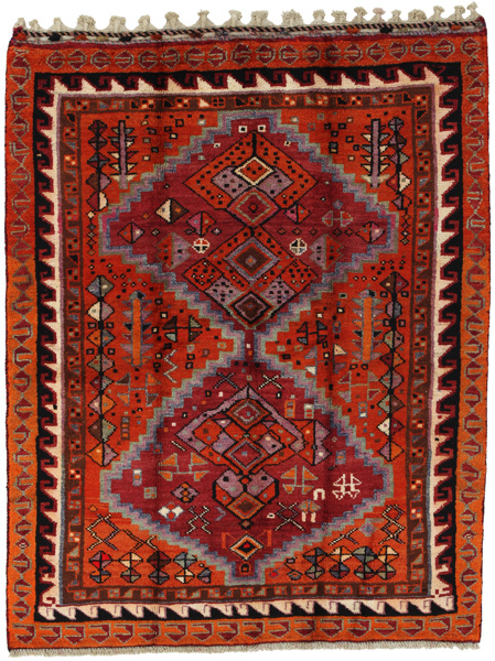 Lori - Qashqai Персийски връзван килим 186x147