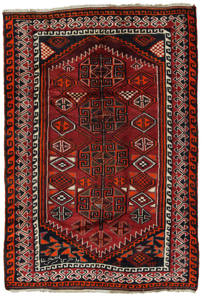 Qashqai - Lori Персийски връзван килим 218x149