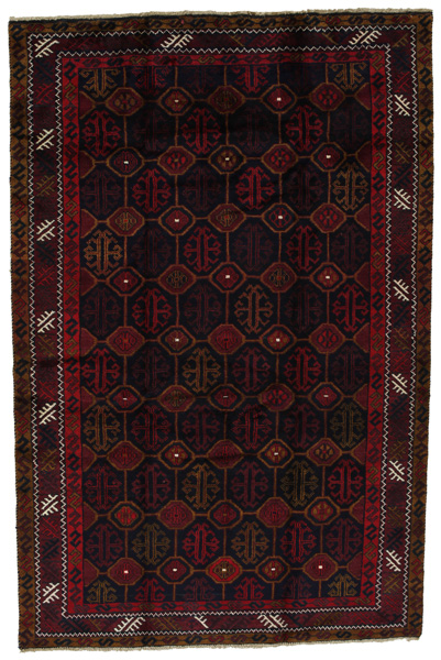 Gabbeh - Qashqai Персийски връзван килим 235x150