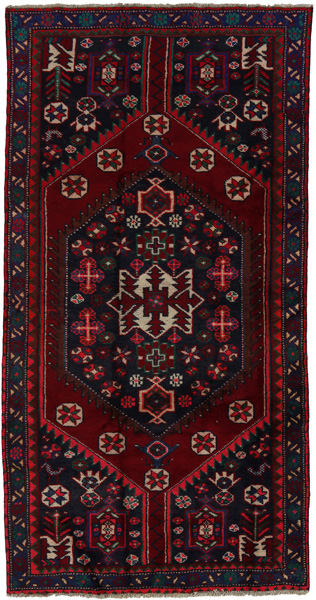 Zanjan - Hamadan Персийски връзван килим 228x116