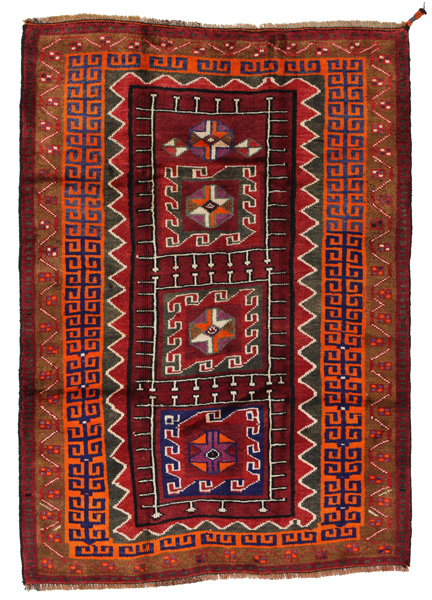 Lori - Qashqai Персийски връзван килим 205x148