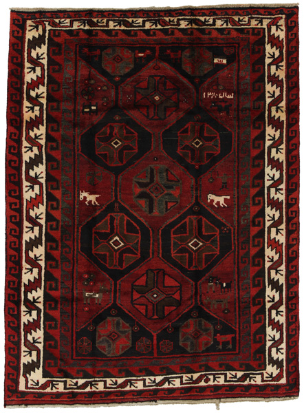 Lori - Bakhtiari Персийски връзван килим 212x160