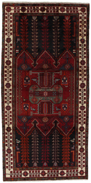Koliai - Kurdi Персийски връзван килим 303x150