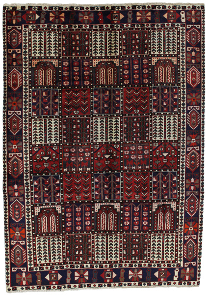 Bakhtiari Персийски връзван килим 288x202