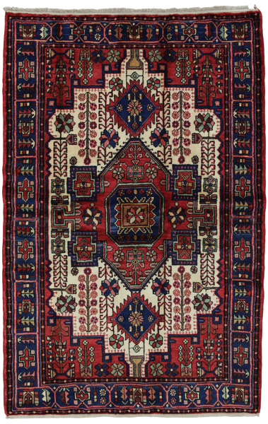 Zanjan - Hamadan Персийски връзван килим 197x126
