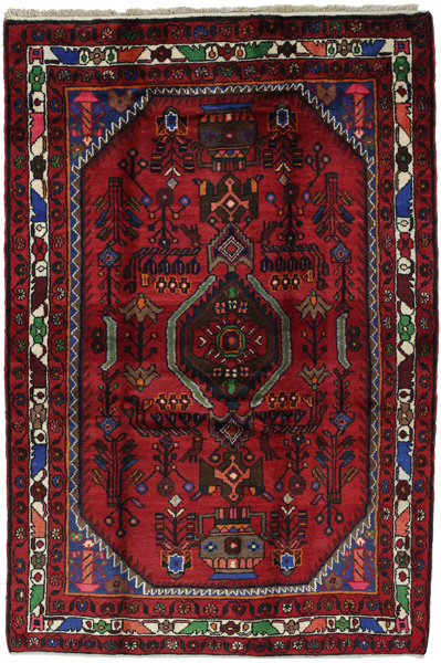 Jozan - Sarouk Персийски връзван килим 202x135