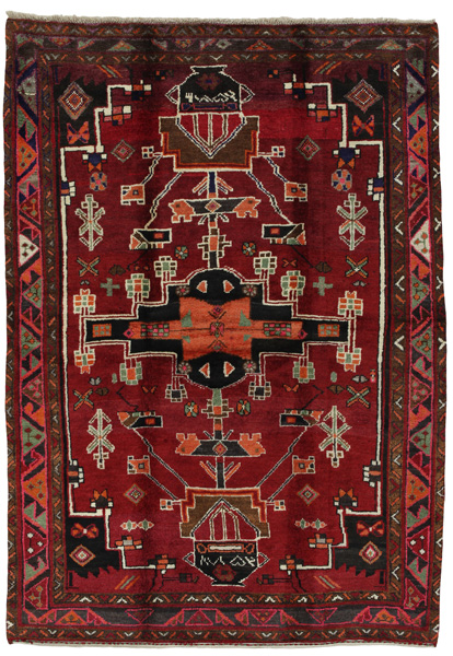 Afshar - Sirjan Персийски връзван килим 210x145