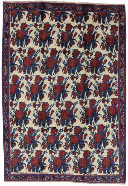 Afshar - Sirjan Персийски връзван килим 210x144