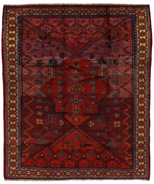 Lori - Qashqai Персийски връзван килим 217x185