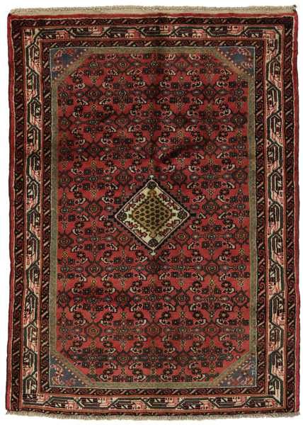 Hosseinabad - Hamadan Персийски връзван килим 142x103